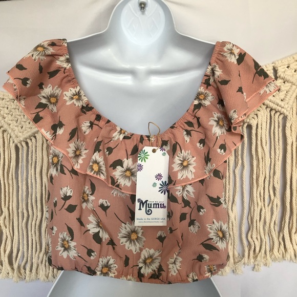 Show me your Mumu Darla ruffle crop top - Picture 8 of 8